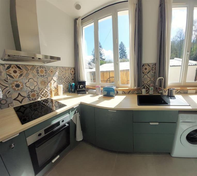 L'Aigrette Moderne, Ensoleille Et Bien Place Thury-Harcourt-le-Hom Εξωτερικό φωτογραφία